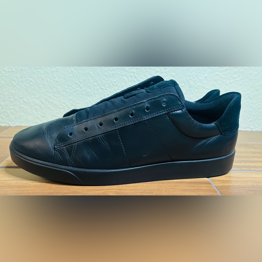ECCO BLACK STREET LITE M LACE UP TENNIS SHOES SNEAKERS SIZE: 12.5